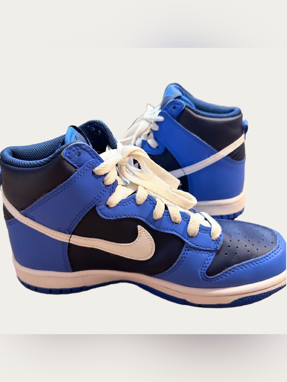 Youth Size 5Y - Nike Dunk High (GS) Obsidian DB2179-400